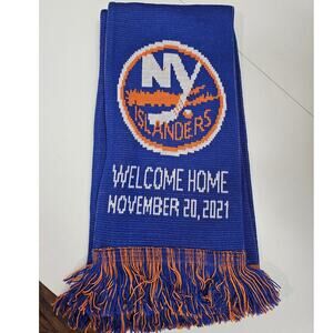 ISLANDERS Scarf Blue Orange New